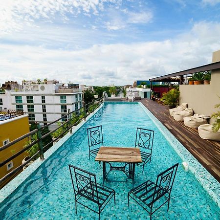 Be Playa Hotel Boutique & Rooftop Bar Playa del Carmen Eksteriør billede