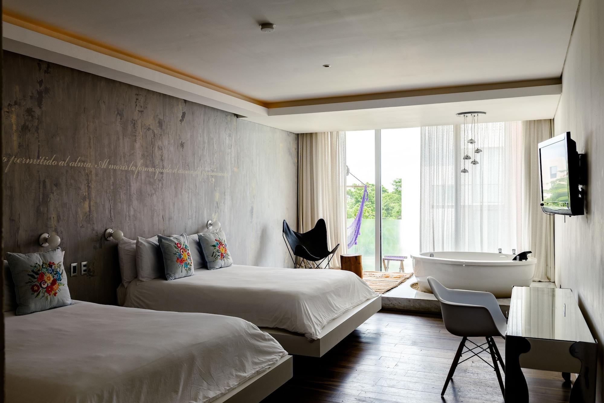 Be Playa Hotel Boutique & Rooftop Bar Playa del Carmen Eksteriør billede