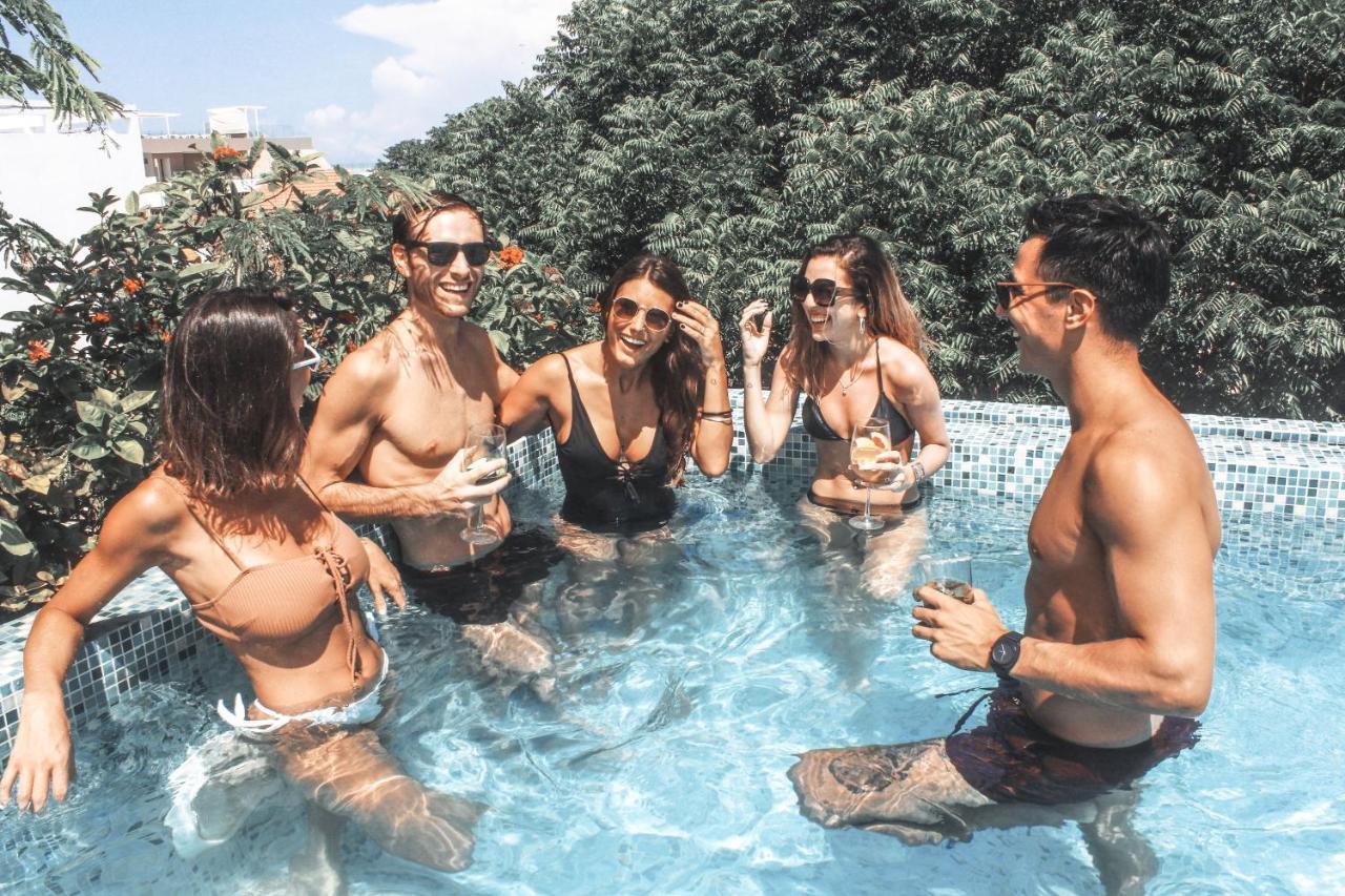 Be Playa Hotel Boutique & Rooftop Bar Playa del Carmen Eksteriør billede