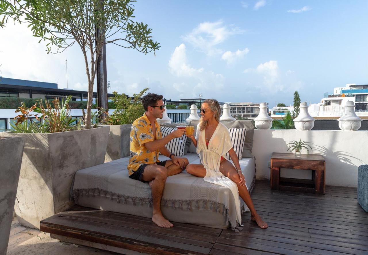 Be Playa Hotel Boutique & Rooftop Bar Playa del Carmen Eksteriør billede