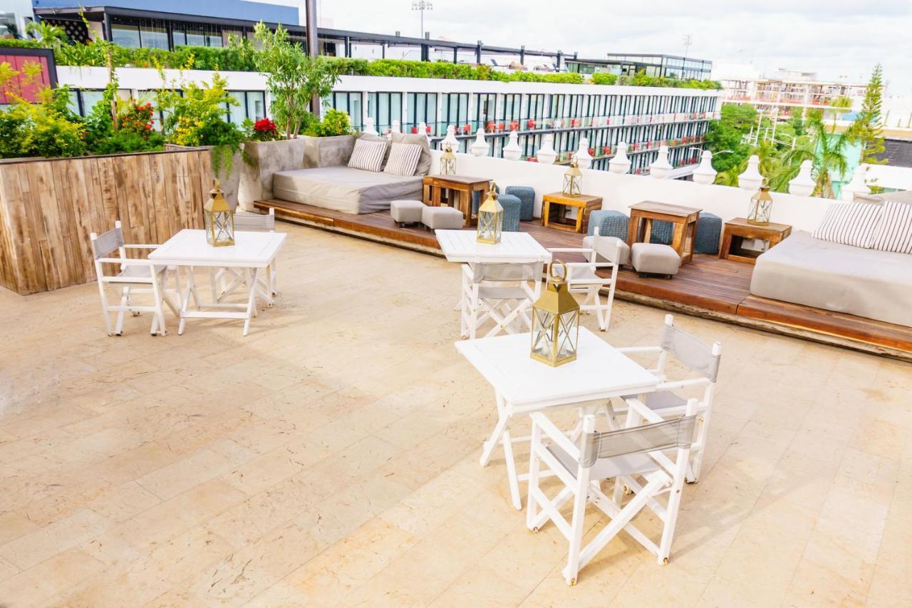 Be Playa Hotel Boutique & Rooftop Bar Playa del Carmen Eksteriør billede